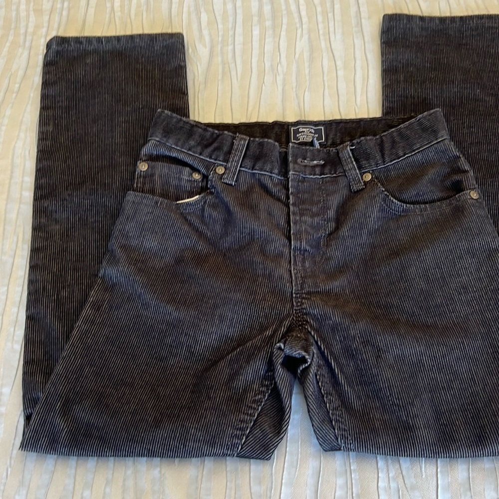 Gap kids, slim straight fit youth, regular size 10, black and gray  jeans